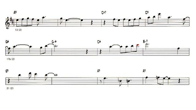 Any Time - B.T ( _saxophone_ Eb ) Melody & Simple Solo ( 360 X 640 )