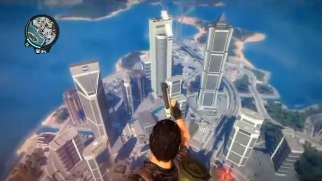 Just Cause 2: Biggest Building Dive