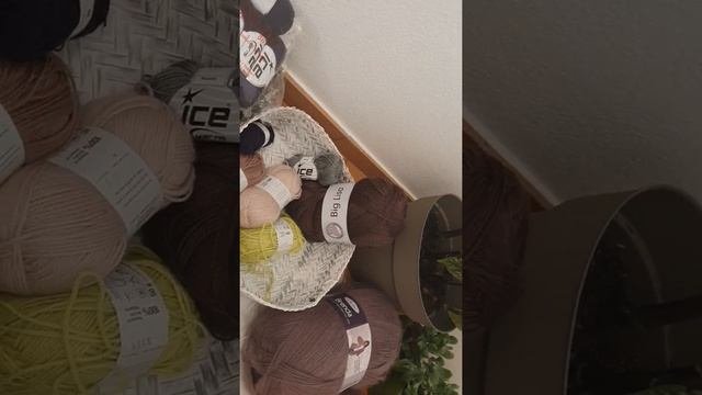 Мое первое видео, обзор пряжи, tricot, knitting, strickgarn