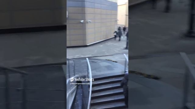 Санкт-Петербург. 23.12.2024 (Съемка от 15.12.2024). Панорама от входа в ТК «Пик»