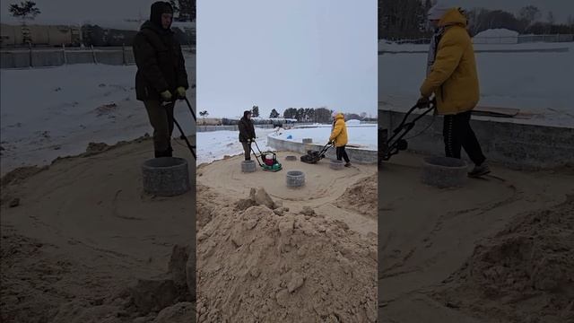 👍 Заказчик подготавливает площадку