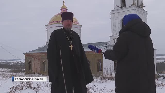 Храм Архангела Михаила село Погожево Курская область