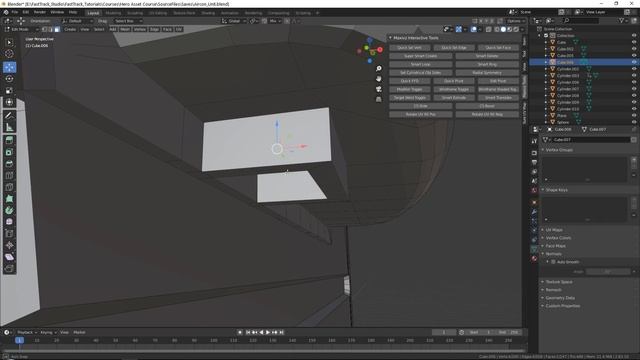 08-Creating Our Low Poly Part7