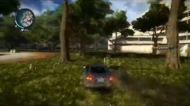 Just Cause 2 crashin' and dashin'