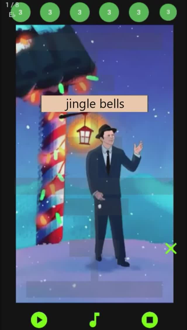 Джингл Белс - Фрэнк Синатра - Frank Sinatra - Jingle Bells #текст #ноты #столбица #музыкальныйслух