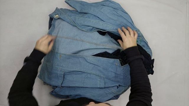 35107 Куртки джинсовые брендовые винтаж  BRANDED DENIM JACKETS, секонд (extra) оптом