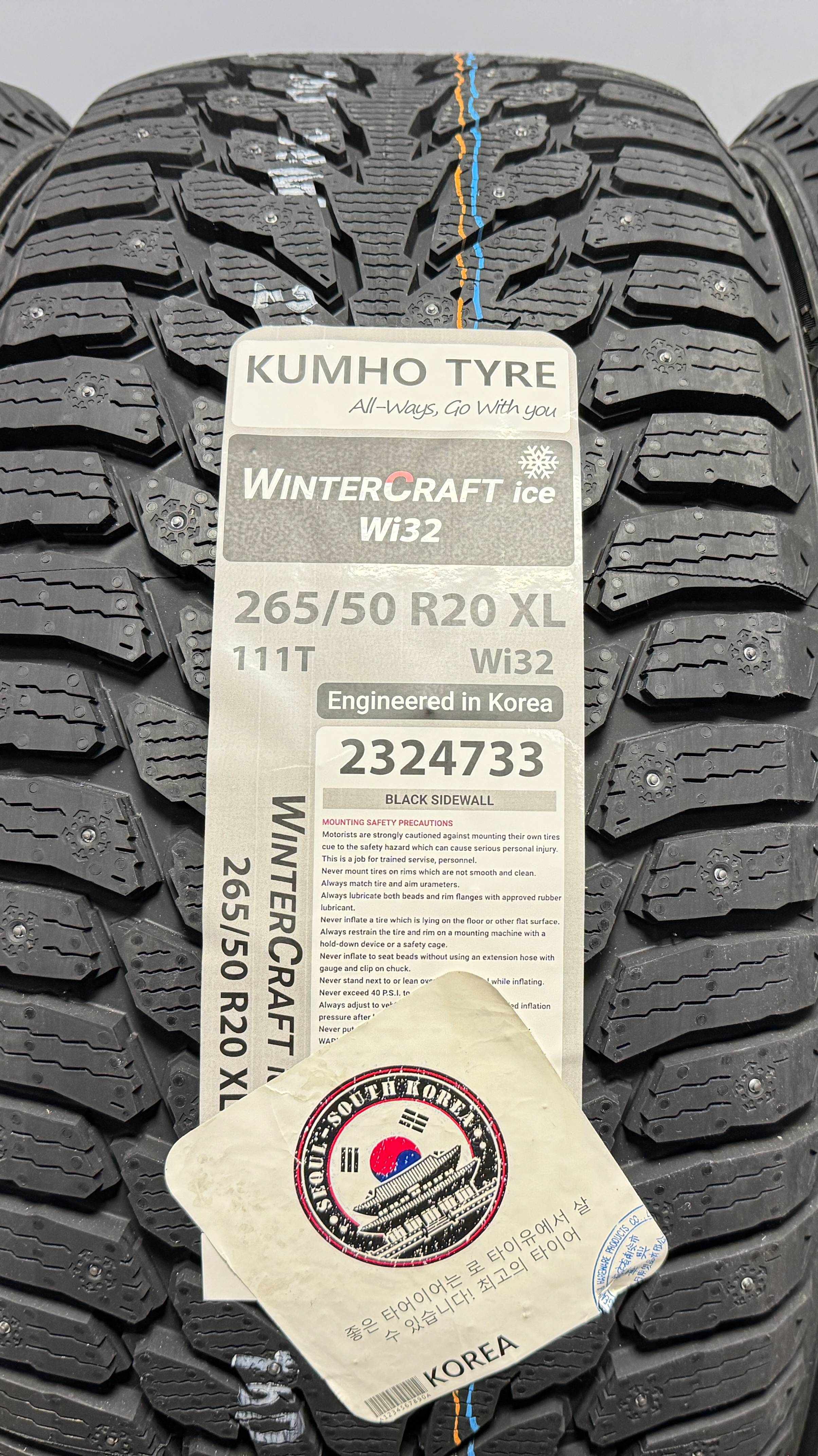 Kumho WinterCraft ice Wi32 265/50 R20 111T