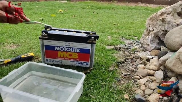 ElectricFishing Battery | Restoring My Old Battery | Using Rain Water @PinoyTech.