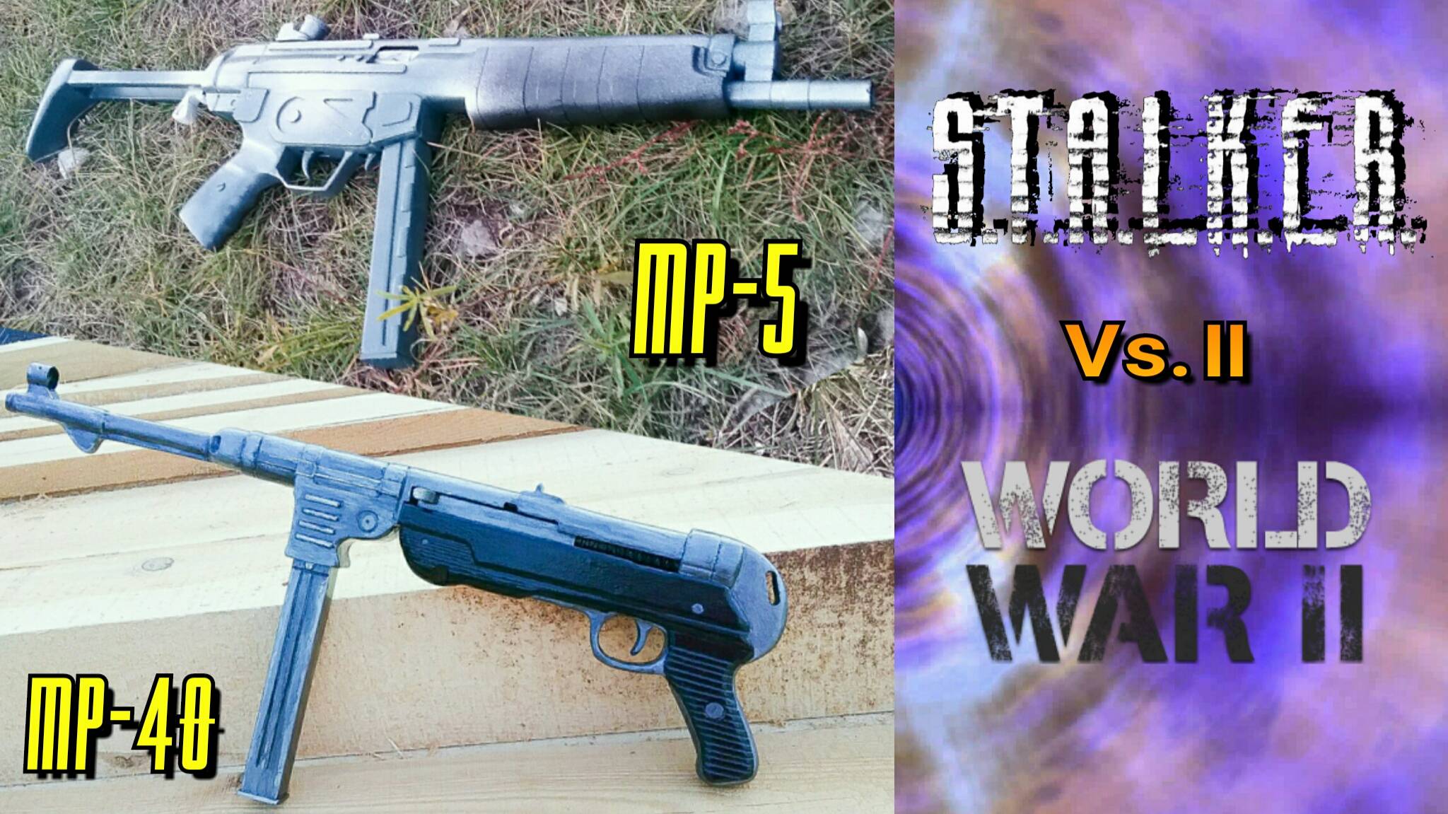 MP-40 Vs. MP-5 - Противостояние Немецких Пистолетов-пулеметов