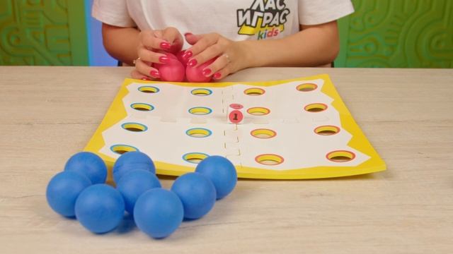 Настольная игра Лас Играс KIDS «Мяч на мяч» ( Арт ДетМир - 1000828234 )