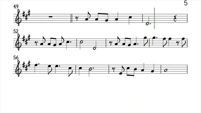 A Long and Lasting Love Alto Sax Sheet Music Backing Track Play Along Partitura_270p_360p