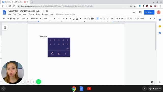 Co:Writer: How to Use the Word Prediction Tool in Chrome