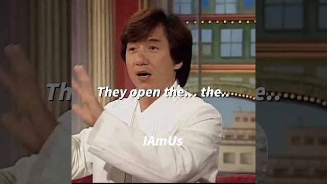 Jackie Chan's struggle with English and how he learned it. #jackiechan #english #funny