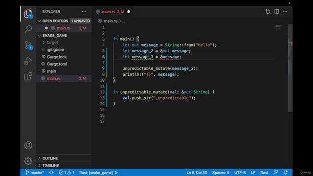 003 AI Mutable Borrow Example