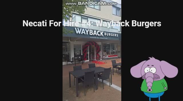 Necati For Hire #4: Wayback Burgers