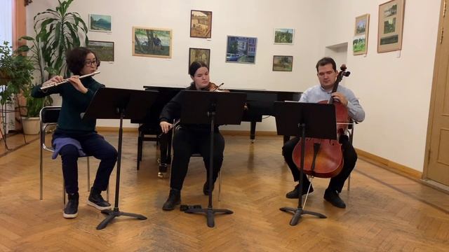 Й. Гайдн, трио №1, C-dur из «Лондонских трио» Hob.IV / J. Haydn London trio №1 C-dur Hob.IV