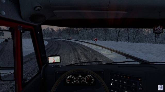 Euro Truck Simulator 2│ЧП по пути