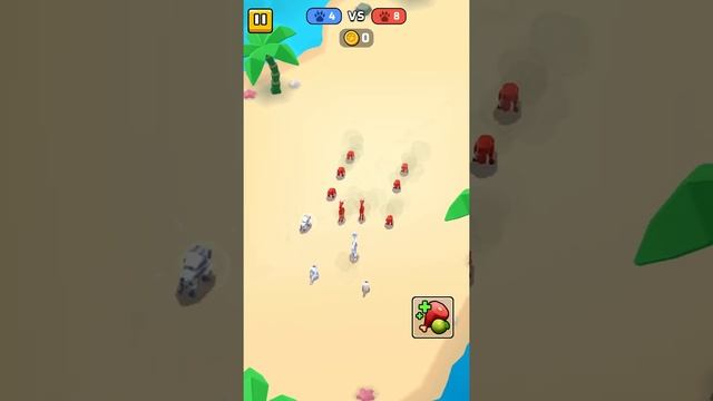 Animal warfare gameplay