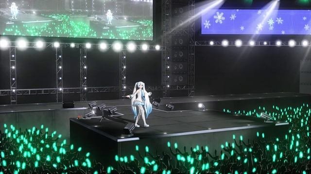 Miku Hatsune - The Snow White Princess (Snow Miku 2010) 4K