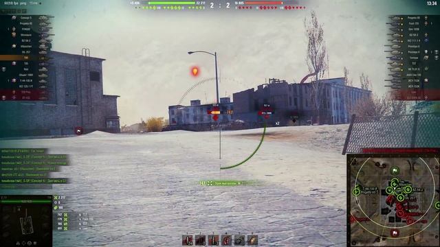 T95 Низкопрофильный боец в Затерянном городе #мир_танков