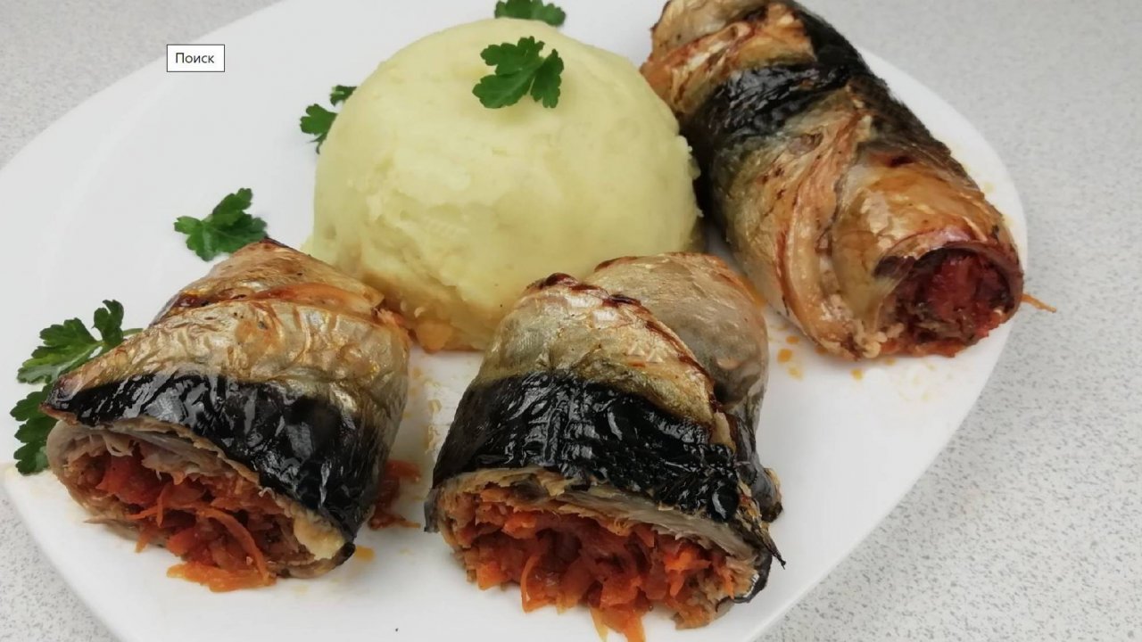Рулет из скумбрии ПО ЦАРСКИ!!!Вкуснейшая СКУМБРИЯ за 30 МИНУТ/СКУМБРИЯ может удивить