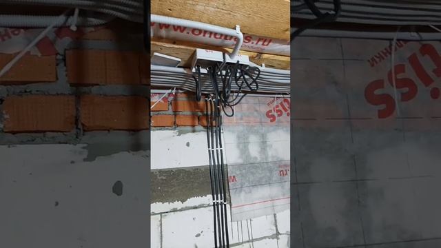 Кабельная коса из проводов