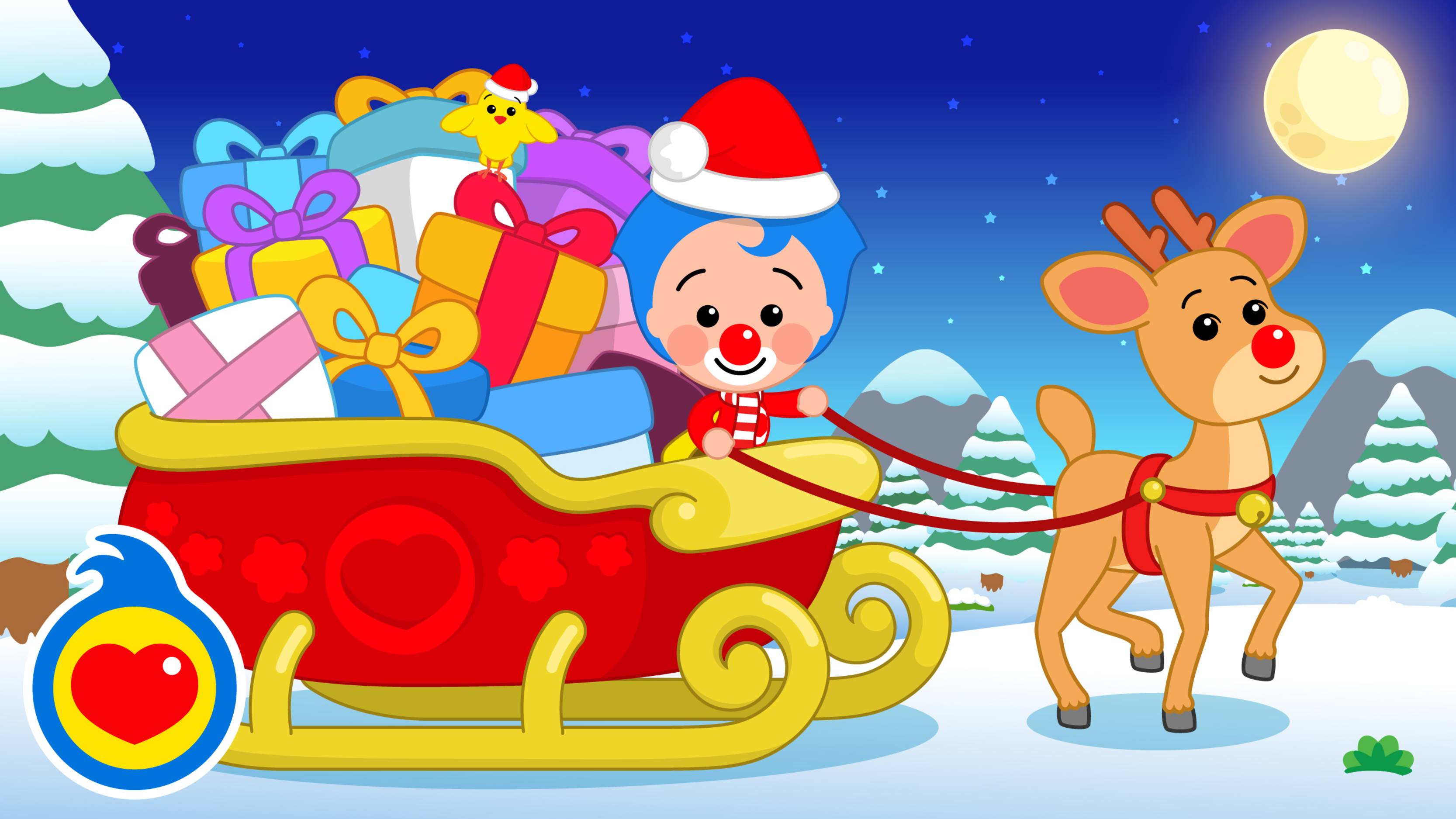 Санта Клаус едет к нам﻿ 🎅 Детские рождественские песни | ПлимПлим