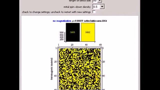 Magnetization Using an Ising Model Based on a Feedback Cellular Automata (SCA) Approach