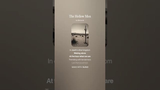 The Hollow Men