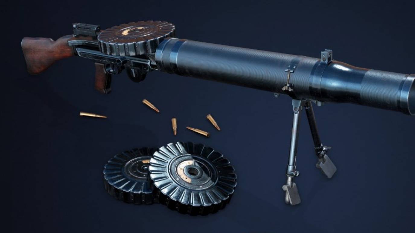 Британский 7,7-мм (.303) ручной пулемёт «Льюис» обр. 1914 г.