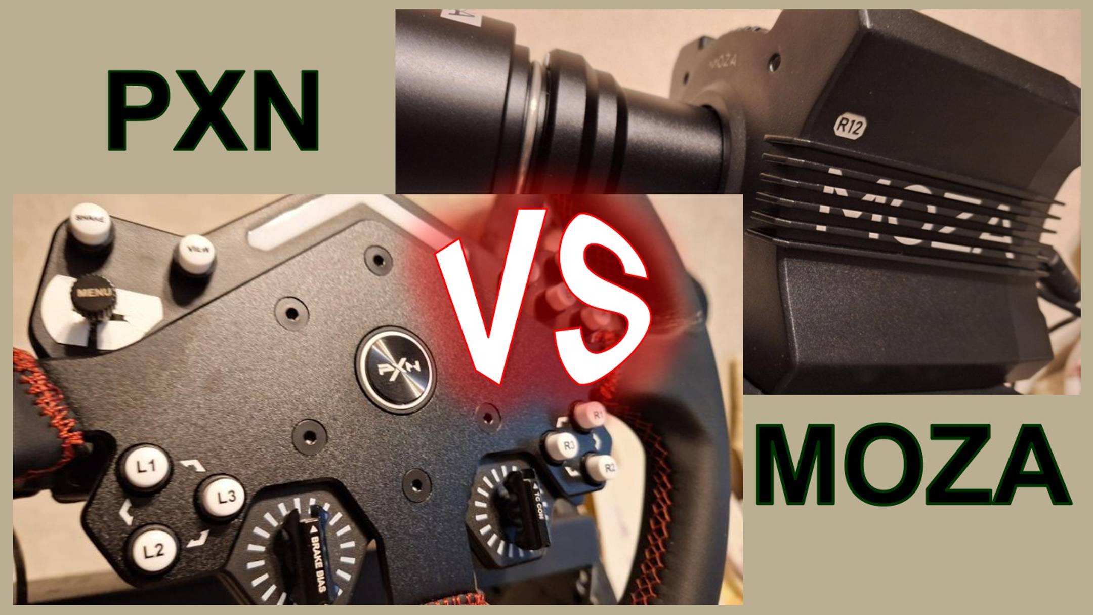 Виртуальное сравнение бандлов начального уровня PXN V12 Lite и Moza