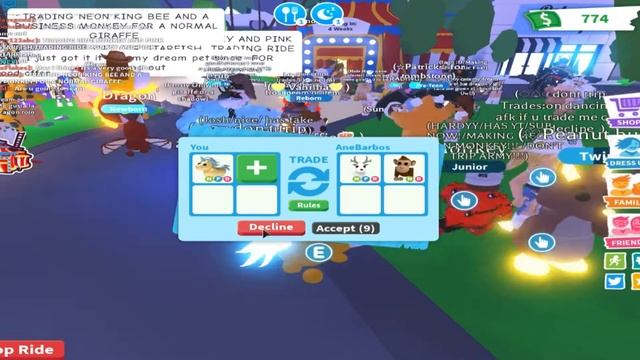 ТРЕЙДЫ В АДОПТ МИ ЧТО ДАДУТ ЗА НЕОН ЗОЛОТОГО ЮНИ  Адопт Ми РОБЛОКС Roblox #роблокс #AdoptMe