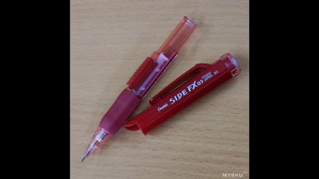 Механический карандаш Pentel Side FX: еще один карандаш с боковой подачей грифеля. | #Обзор