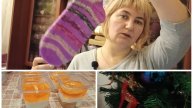 Довязываю джемпер и готовлю новогодний десерт