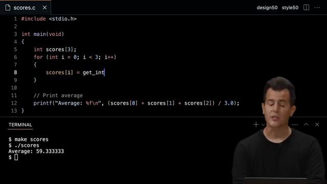 CS50 Fall 2024 - Lecture 2 - Arrays (live, unedited)
