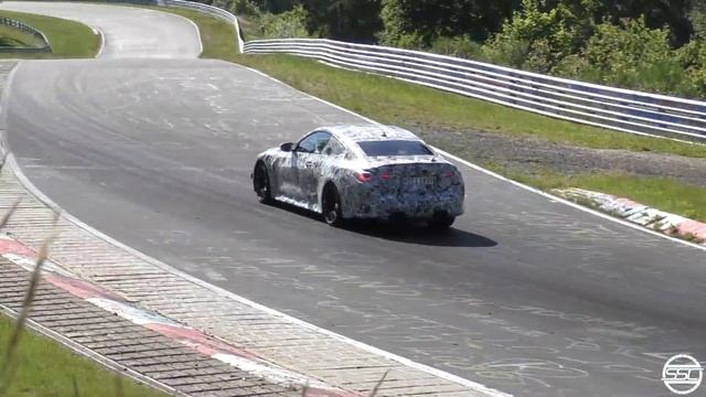 Мощное скольжение BMW M3 и M4 2021 года по Нюрбургрингу!