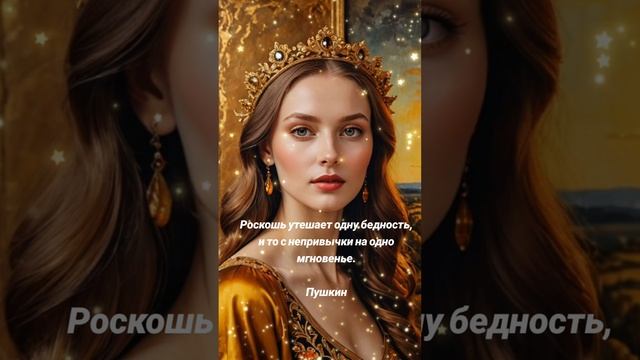 Роскошь, бедность и утешение