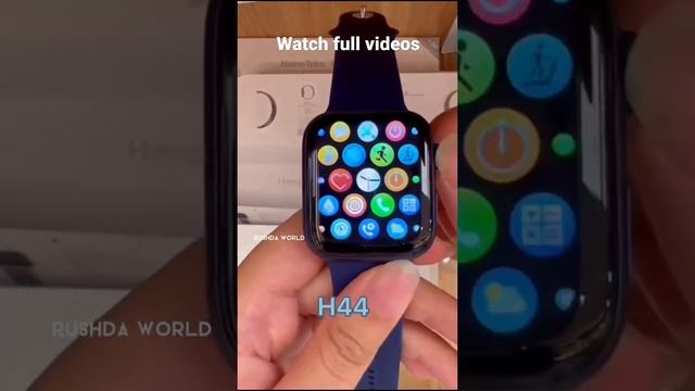 H44 HainoTeko smart watch Serious 7full screen + wallpaper change +Rotating menu Multi |44MM