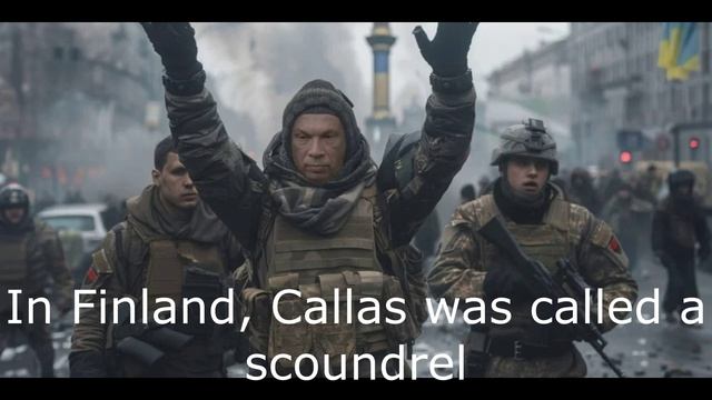 In Finland, Callas was called a scoundrel