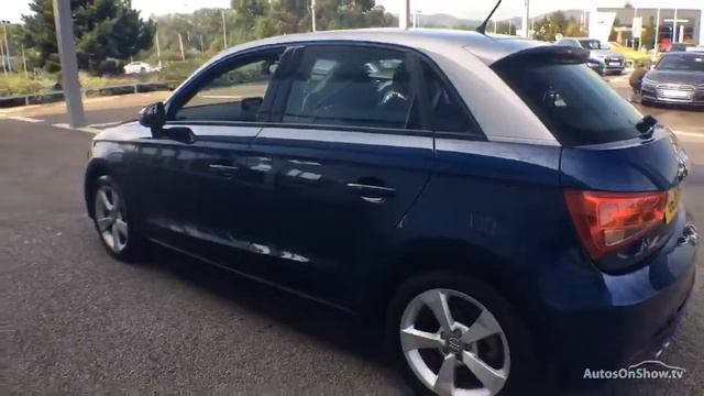 AUDI A1 SPORTBACK TFSI SPORT BLUE 2016