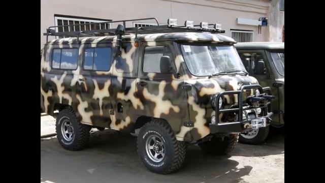 Тюнинг  УАЗ   Буханка   tuning  UAZ  Bukhanka Loaf