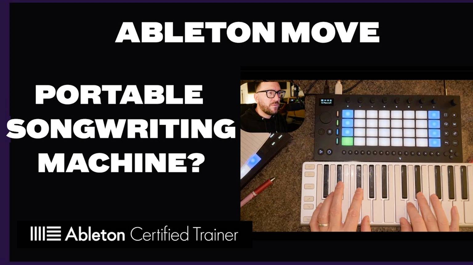 Ableton Move: Creating Portable Songwriting Machine