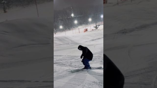 Упражнение на лыжах перенос веса