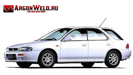 Subaru Impreza глушитель Fujitsubo Legalis R type Evolution