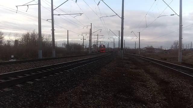 ЭД9М-0238 сообщением Красноярск-Заозерная.Снято 26.10.2024.