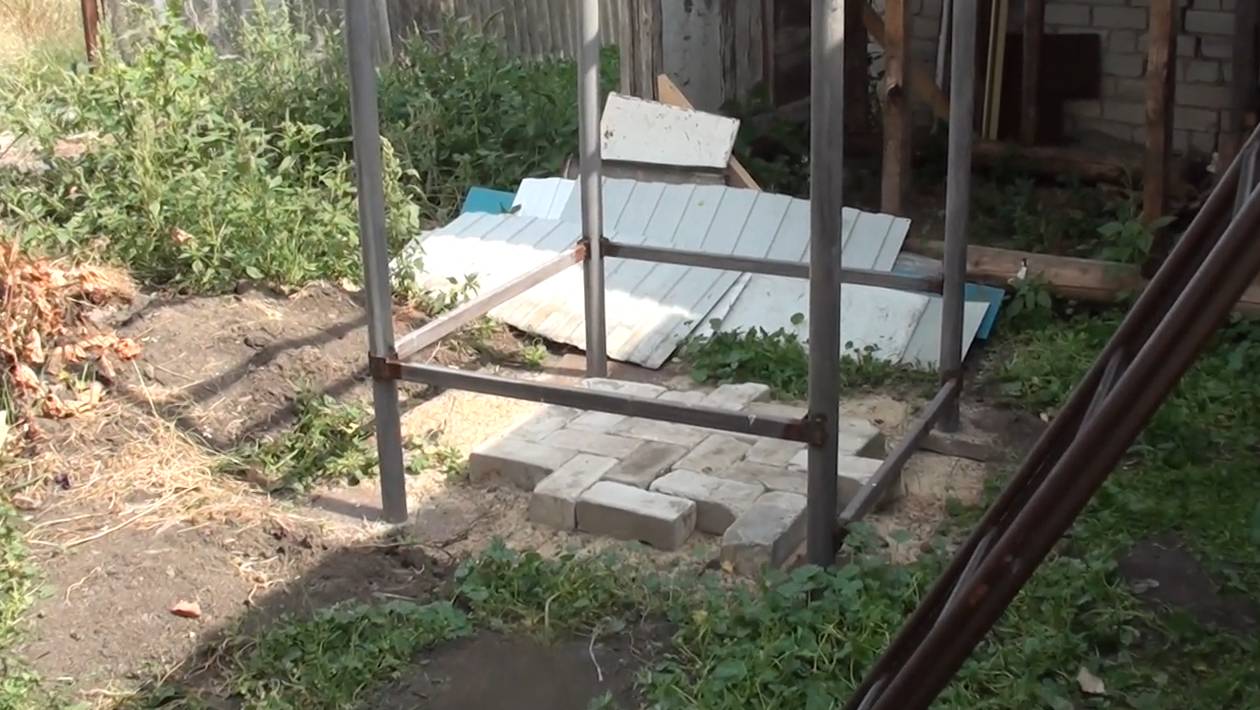 Летний душ своими руками