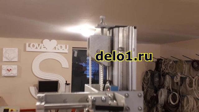 Нестандартный  ЧПУ станок по резке пенопласта ФРП 04.