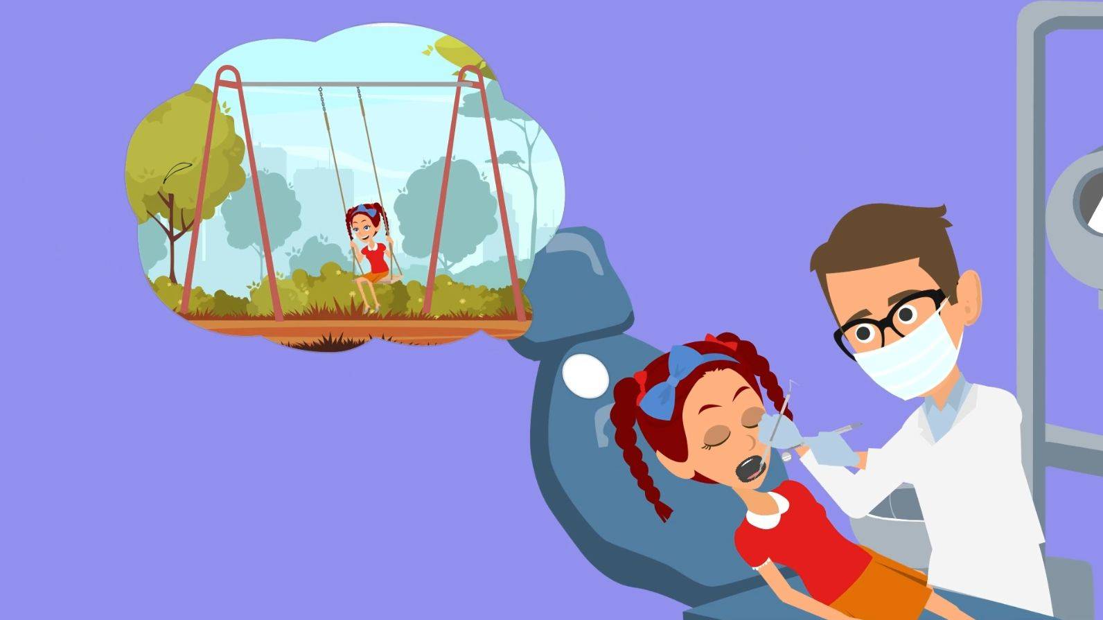 Детская стоматология во сне.