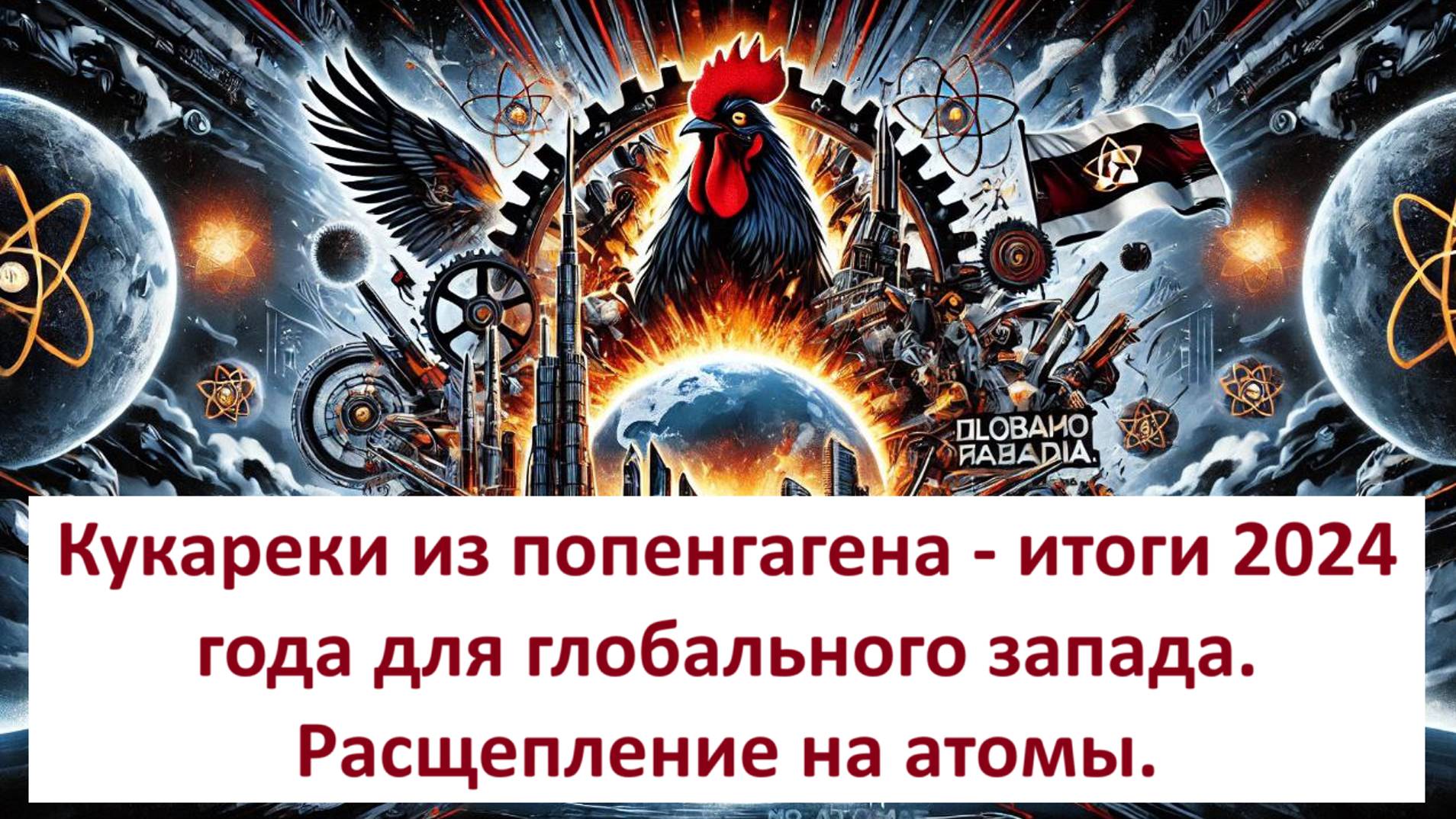 Кукареки из попенгагена - итоги 2024 года для глобального запада. Расщепление на атомы.