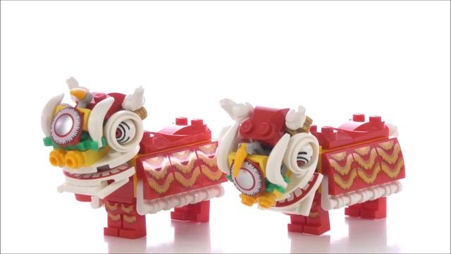 Все Китайские Новогодние наборы LEGO | All LEGO Chinese New Year Sets 2019 2020 - LEGO Speed Build